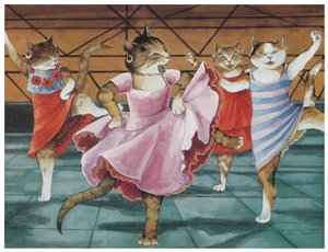 Illustration du film Cats (pub. 2006) - Susan Herbert