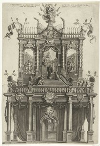 Arc de triomphe érigé à Anvers à l
