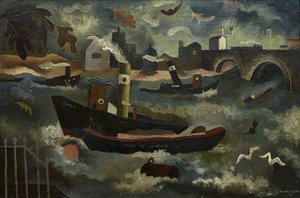 Thames en octobre - Suzanne Cooper