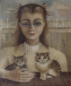 La fille au chat