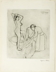 Femme à son bain - Suzanne Valadon
