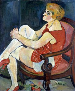 Femme aux bas blancs - Suzanne Valadon