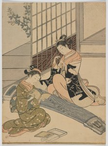 Oies descendantes du Koto, période Edo, c.1766