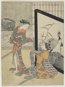 Se préparer, 1765-69 - Suzuki Harunobu
