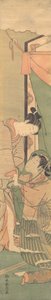 Séparation des amants : Le matin après, vers 1765-70 - Suzuki Harunobu