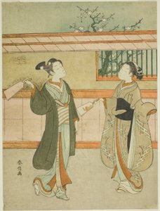 Jouer au volant - Suzuki Harunobu