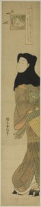 La rivière aux pluviaux (Chidori no Tamagawa), de la série "Six rivières précieuses dans les coutumes populaires (Fuzoku Mu Tamagawa)" - Suzuki Harunobu