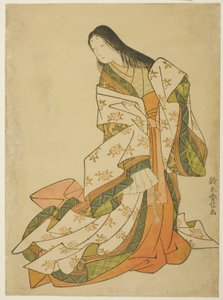 La poétesse Ono no Komachi - Suzuki Harunobu