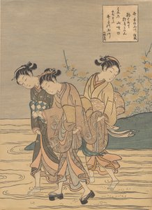 La rivière Tama à Ide, province de Yamashiro, probablement 1766 - Suzuki Harunobu
