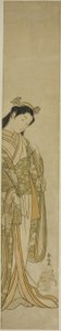 La troisième princesse et son chaton - Suzuki Harunobu