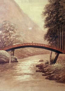 Le pont - Suzuki Harunobu