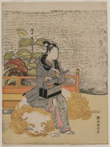 Jeunesse en tant que Remplaçant de Monju - Suzuki Harunobu