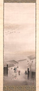 Yoshiwara et Shinagawa - Suzuki Kiitsu