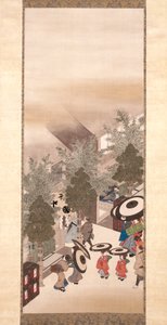Yoshiwara et Shinagawa - Suzuki Kiitsu