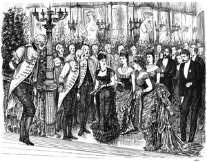 Incident gênant dans la vie mondaine, 1876 1891