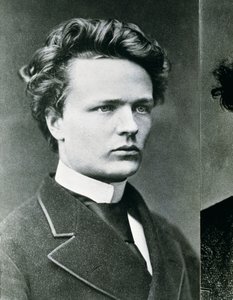 August Strindberg (photo en noir et blanc) - Swedish Photographer