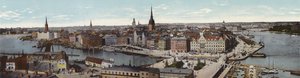 Stockholm : Panorama depuis Katarinahissen