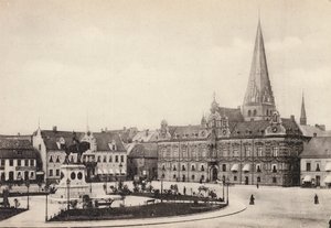 Suède : Skane, Malmo, Stortorget Och Radhuset - Swedish Photographer
