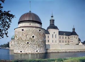 Vue du château de Vadstena, construit en 1545