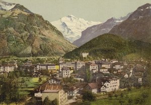 Berner Oberland : Interlaken, Vue d