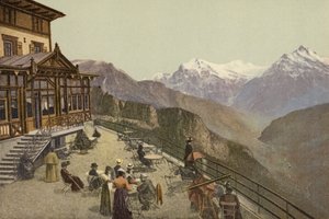 Berner Oberland : Schynige Platte, terrasse - Swiss Photographer