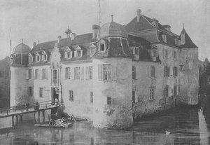 Château de Bottmingen, près de Bâle (photo n/b) - Swiss Photographer