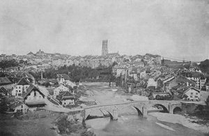 Fribourg (photo n/b) - Swiss Photographer