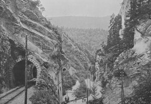 Gorges de Moutier (photo n/b) - Swiss Photographer