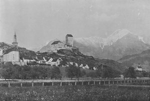 Sargans, Vallée du Rhin (photo n/b) - Swiss Photographer