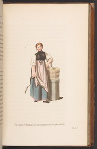 Une jeune femme de la vallée d
