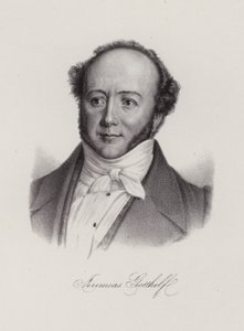 Albert Bitzius, romancier suisse connu sous le pseudonyme de Jeremias Gotthelf - Swiss School
