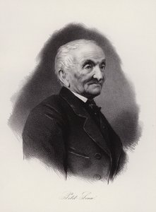 Jean Antoine Petit-Senn, poète suisse (gravure) - Swiss School