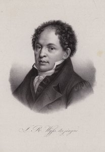 Johann Rudolf Wyss, écrivain suisse (gravure) - Swiss School