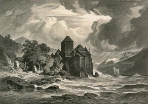 Le Château de Chillon, Lac de Genève - Swiss School