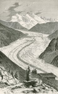 Le glacier du Gorner et le Mont Rose - Swiss School