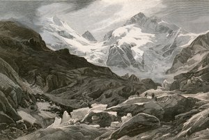 Le glacier de Morteratsch, Haute-Engadine - Swiss School