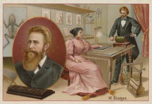 Wilhelm Roentgen, physicien allemand
