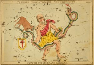 Taurus Poniatowski, Serpentarius, Scutum Sobiesky, et Serpens, Illustration de 