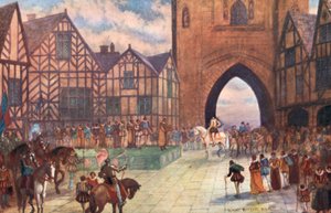 Visite du roi Jacques Ier à Chester, 1617 après J.-C. - Sydney Herbert
