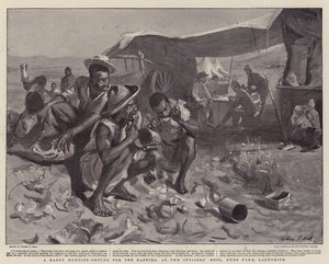Un Terrain de Chasse Heureux pour les Kaffirs, au Mess des Officiers, Hyde Farm, Ladysmith - Sydney Prior Hall
