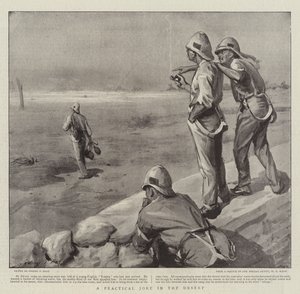 Une blague pratique dans le désert - Sydney Prior Hall