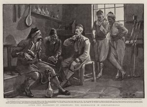 Après les massacres des Arméniens, le Bashibazouk à Constantinople - Sydney Prior Hall