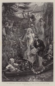 Un mariage villageois anglais, sur les rives de la Wye - Sydney Prior Hall
