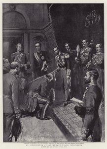 Une Investiture à la Maison du Gouvernement, Melbourne - Sydney Prior Hall