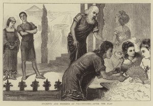 Anciens et Modernes à Westminster, après la pièce - Sydney Prior Hall