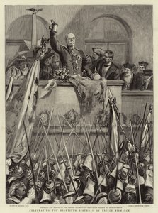 Célébration du quatre-vingtième anniversaire du prince Bismarck - Sydney Prior Hall