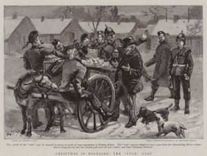 Noël en caserne, le chariot Tuck - Sydney Prior Hall