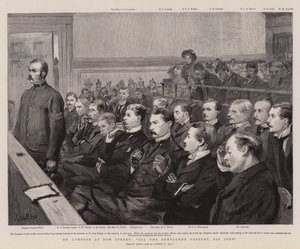 Dr Jameson à Bow Street, tous les messieurs présents, Sir John - Sydney Prior Hall