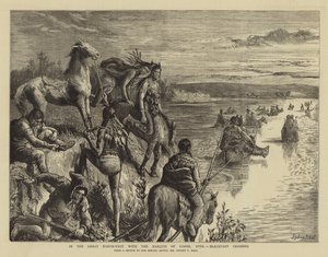 Dans le Grand Nord-Ouest avec le Marquis de Lorne, XVIII, Blackfoot Crossing - Sydney Prior Hall
