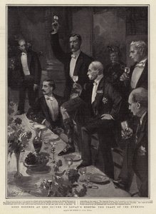 Lord Roberts au dîner des scouts de Lovat, le toast de la soirée - Sydney Prior Hall
